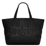 Saint Laurent Tote In Nappa Lambskin Black